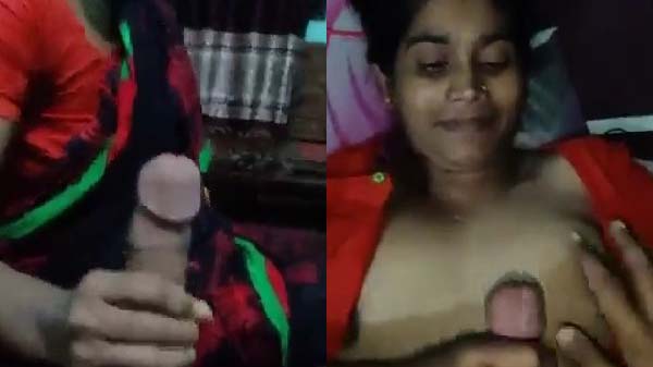 whore got her pussy fucked after shaking her dick