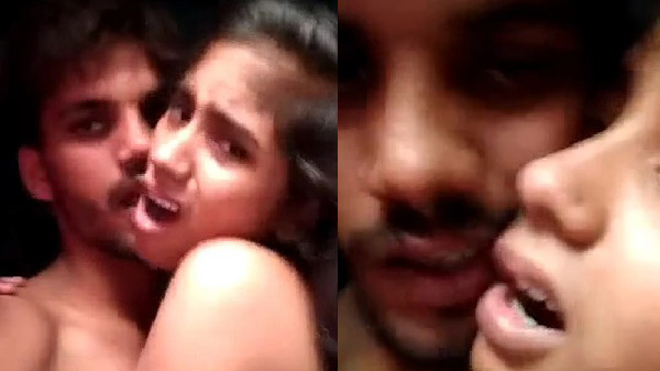 hard sex of college girl while standing